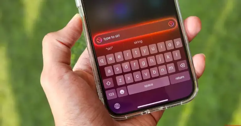 Type to Siri